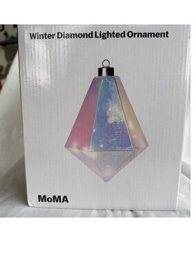 MoMA Winter Diamond Lighted Ornament